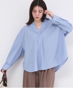 OPAQUE.CLIP / オペーク ドット クリップ シャツ・ブラウス | バックシャンスキッパーシャツ【洗濯機OK】