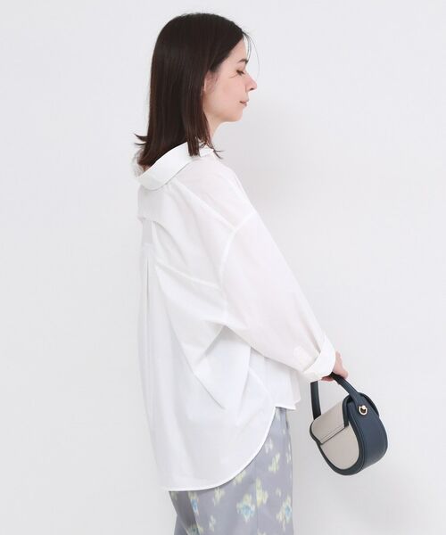 OPAQUE.CLIP / オペーク ドット クリップ シャツ・ブラウス | バックシャンスキッパーシャツ【洗濯機OK】 | 詳細1