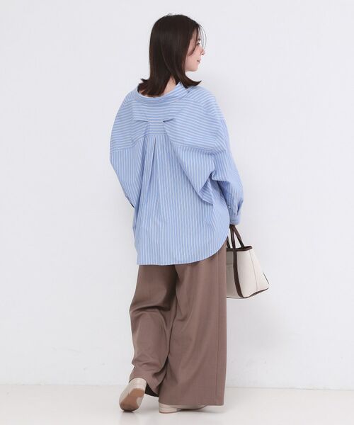 OPAQUE.CLIP / オペーク ドット クリップ シャツ・ブラウス | バックシャンスキッパーシャツ【洗濯機OK】 | 詳細11