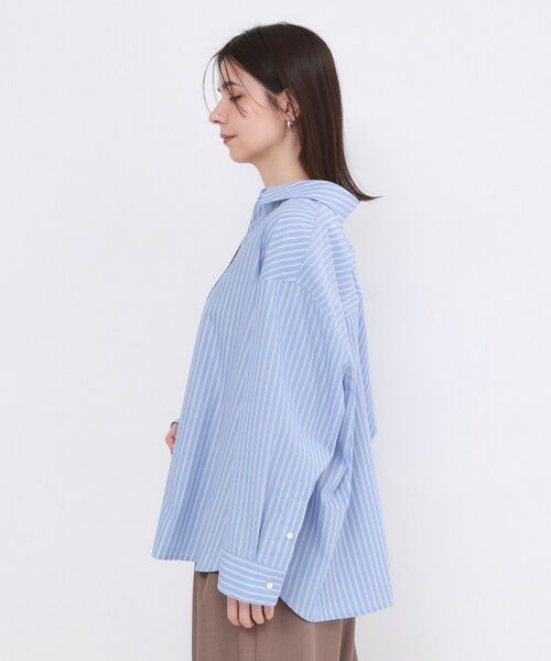 OPAQUE.CLIP / オペーク ドット クリップ シャツ・ブラウス | バックシャンスキッパーシャツ【洗濯機OK】 | 詳細14