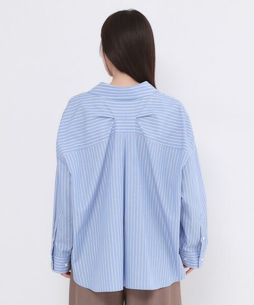 OPAQUE.CLIP / オペーク ドット クリップ シャツ・ブラウス | バックシャンスキッパーシャツ【洗濯機OK】 | 詳細15