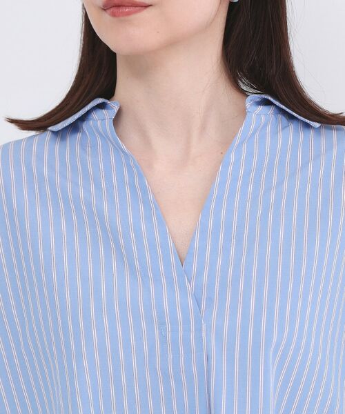 OPAQUE.CLIP / オペーク ドット クリップ シャツ・ブラウス | バックシャンスキッパーシャツ【洗濯機OK】 | 詳細16