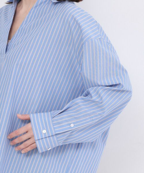 OPAQUE.CLIP / オペーク ドット クリップ シャツ・ブラウス | バックシャンスキッパーシャツ【洗濯機OK】 | 詳細17