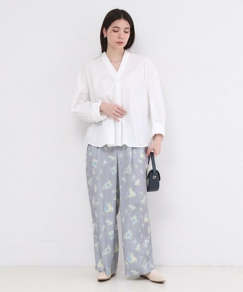 OPAQUE.CLIP / オペーク ドット クリップ シャツ・ブラウス | バックシャンスキッパーシャツ【洗濯機OK】 | 詳細2