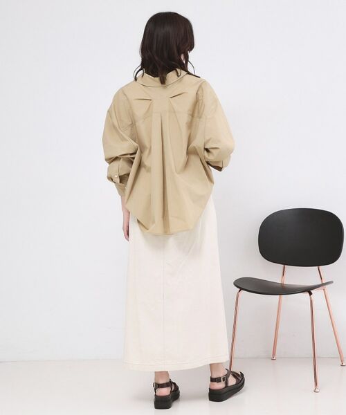 OPAQUE.CLIP / オペーク ドット クリップ シャツ・ブラウス | バックシャンスキッパーシャツ【洗濯機OK】 | 詳細7