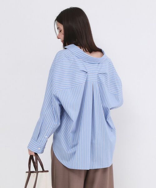 OPAQUE.CLIP / オペーク ドット クリップ シャツ・ブラウス | バックシャンスキッパーシャツ【洗濯機OK】 | 詳細9