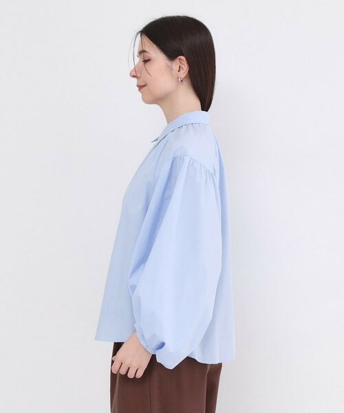 OPAQUE.CLIP / オペーク ドット クリップ シャツ・ブラウス | ボリュームスリーブシャツ【洗濯機OK】 | 詳細10