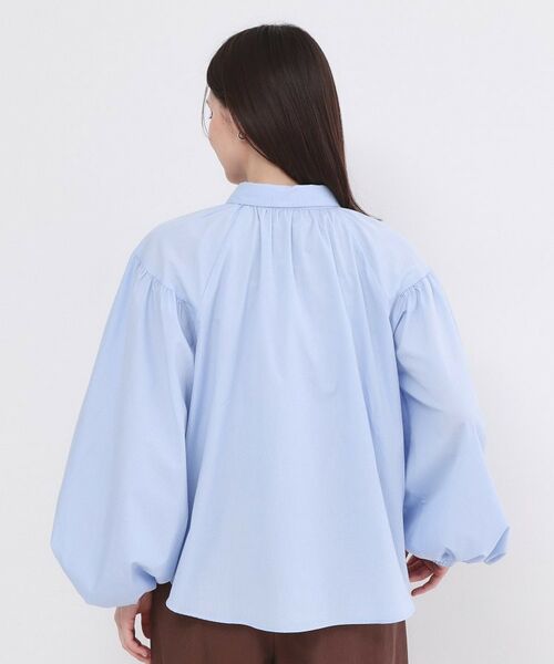 OPAQUE.CLIP / オペーク ドット クリップ シャツ・ブラウス | ボリュームスリーブシャツ【洗濯機OK】 | 詳細11