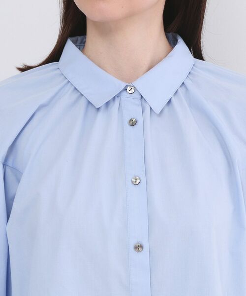 OPAQUE.CLIP / オペーク ドット クリップ シャツ・ブラウス | ボリュームスリーブシャツ【洗濯機OK】 | 詳細12