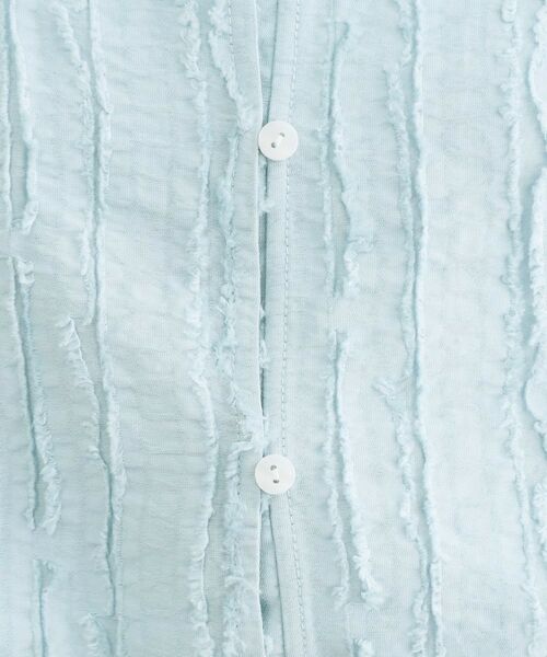 OPAQUE.CLIP / オペーク ドット クリップ シャツ・ブラウス | フリンジジャカードブラウス【洗濯機OK】 | 詳細12