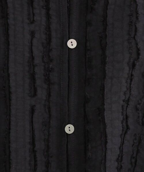 OPAQUE.CLIP / オペーク ドット クリップ シャツ・ブラウス | フリンジジャカードブラウス【洗濯機OK】 | 詳細4