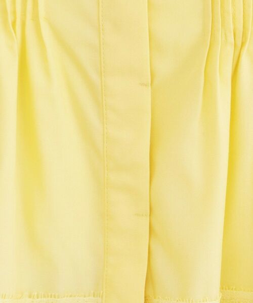 OPAQUE.CLIP / オペーク ドット クリップ シャツ・ブラウス | 裾レース使いピンタックショートシャツ【洗濯機OK】 | 詳細12