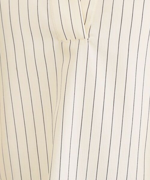 OPAQUE.CLIP / オペーク ドット クリップ シャツ・ブラウス | スキッパーペプラムブラウス【洗濯機OK】 | 詳細12