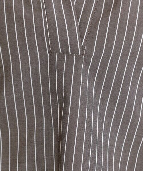 OPAQUE.CLIP / オペーク ドット クリップ シャツ・ブラウス | スキッパーペプラムブラウス【洗濯機OK】 | 詳細20