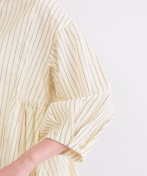 OPAQUE.CLIP / オペーク ドット クリップ シャツ・ブラウス | スキッパーペプラムブラウス【洗濯機OK】 | 詳細25