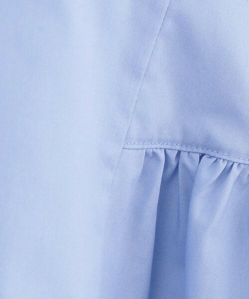 OPAQUE.CLIP / オペーク ドット クリップ シャツ・ブラウス | スキッパーペプラムブラウス【洗濯機OK】 | 詳細4