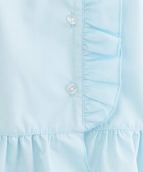 OPAQUE.CLIP / オペーク ドット クリップ シャツ・ブラウス | フリルペプラムシャツブラウス【洗濯機OK】 | 詳細12