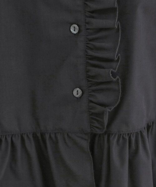 OPAQUE.CLIP / オペーク ドット クリップ シャツ・ブラウス | フリルペプラムシャツブラウス【洗濯機OK】 | 詳細8