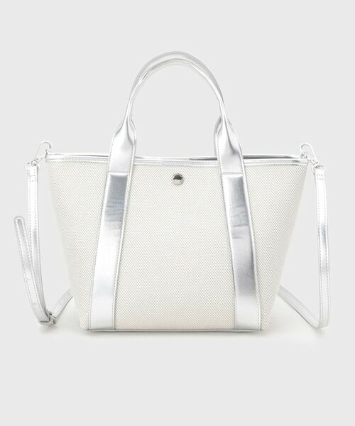 OPAQUE.CLIP / オペーク ドット クリップ トートバッグ | 【2WAY】キャンバス×合皮コンビミドルトート | 詳細7
