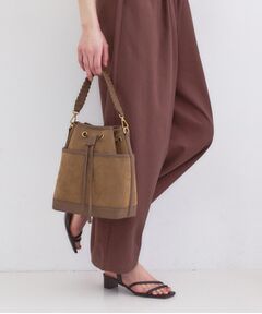 OPAQUE.CLIP / オペーク ドット クリップ ショルダーバッグ | 2WAY素材アソート巾着ショルダーバッグ