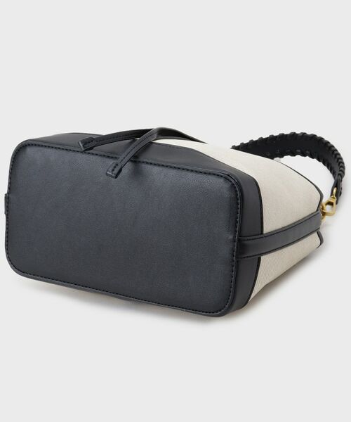 OPAQUE.CLIP / オペーク ドット クリップ ショルダーバッグ | 2WAY素材アソート巾着ショルダーバッグ | 詳細12