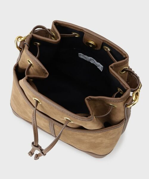 OPAQUE.CLIP / オペーク ドット クリップ ショルダーバッグ | 2WAY素材アソート巾着ショルダーバッグ | 詳細14