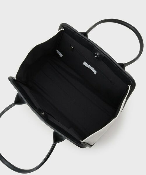 OPAQUE.CLIP / オペーク ドット クリップ トートバッグ | 合皮パイピングワイドトート | 詳細10
