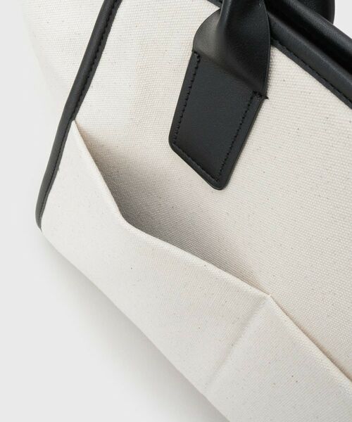 OPAQUE.CLIP / オペーク ドット クリップ トートバッグ | 合皮パイピングワイドトート | 詳細15