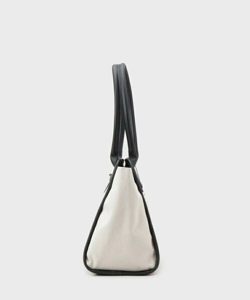 OPAQUE.CLIP / オペーク ドット クリップ トートバッグ | 合皮パイピングワイドトート | 詳細7