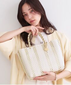 OPAQUE.CLIP / オペーク ドット クリップ トートバッグ | バイカラーミドルメルカドバッグ