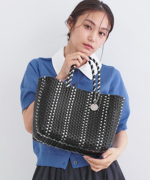 OPAQUE.CLIP / オペーク ドット クリップ トートバッグ | バイカラーミドルメルカドバッグ | 詳細3