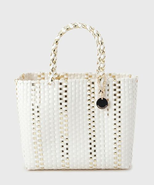 OPAQUE.CLIP / オペーク ドット クリップ トートバッグ | バイカラーミドルメルカドバッグ | 詳細5