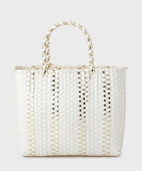 OPAQUE.CLIP / オペーク ドット クリップ トートバッグ | バイカラーミドルメルカドバッグ | 詳細8