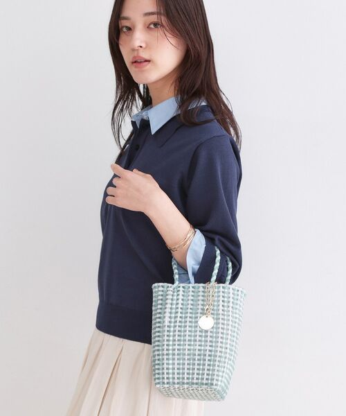 OPAQUE.CLIP / オペーク ドット クリップ トートバッグ | マルチカラーミニメルカドバッグ | 詳細1