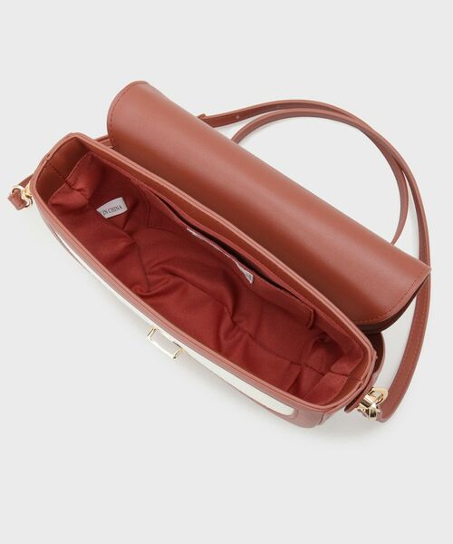 OPAQUE.CLIP / オペーク ドット クリップ ショルダーバッグ | 【2WAY】キャンバス×合皮コンビフロントデザインバッグ | 詳細10