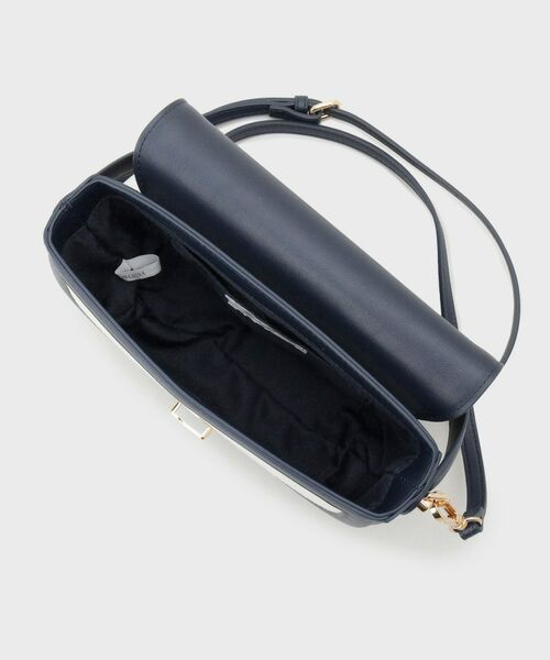 OPAQUE.CLIP / オペーク ドット クリップ ショルダーバッグ | 【2WAY】キャンバス×合皮コンビフロントデザインバッグ | 詳細11