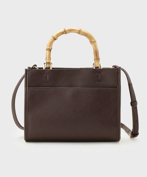 OPAQUE.CLIP / オペーク ドット クリップ トートバッグ | バンブーハンドルスクエアミドルトートバッグ【2WAY】 | 詳細11