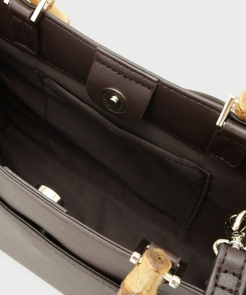 OPAQUE.CLIP / オペーク ドット クリップ トートバッグ | バンブーハンドルスクエアミドルトートバッグ【2WAY】 | 詳細18