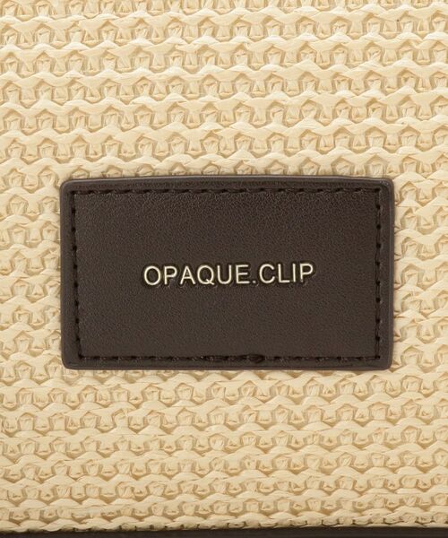 OPAQUE.CLIP / オペーク ドット クリップ トートバッグ | バンブーハンドルスクエアミドルトートバッグ【2WAY】 | 詳細19