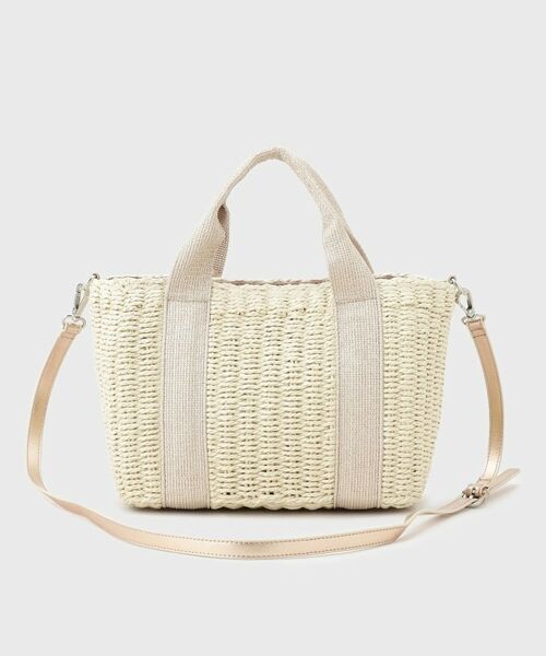 OPAQUE.CLIP / オペーク ドット クリップ トートバッグ | スクエアミドルペーパーかごバッグ【2WAY】 | 詳細11