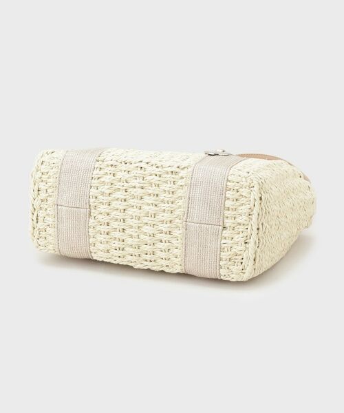 OPAQUE.CLIP / オペーク ドット クリップ トートバッグ | スクエアミドルペーパーかごバッグ【2WAY】 | 詳細12