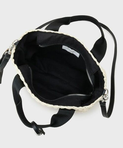 OPAQUE.CLIP / オペーク ドット クリップ トートバッグ | スクエアミドルペーパーかごバッグ【2WAY】 | 詳細13