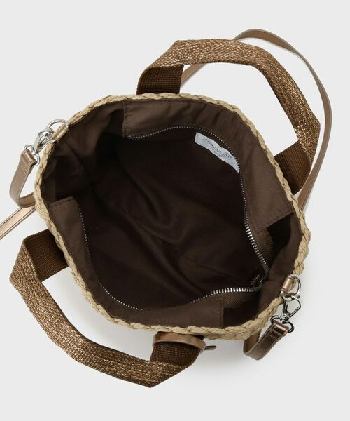 OPAQUE.CLIP / オペーク ドット クリップ トートバッグ | スクエアミドルペーパーかごバッグ【2WAY】 | 詳細14