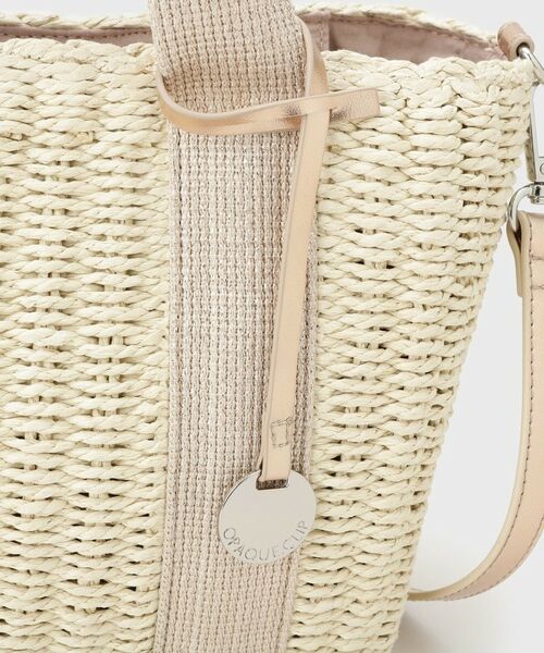 OPAQUE.CLIP / オペーク ドット クリップ トートバッグ | スクエアミドルペーパーかごバッグ【2WAY】 | 詳細19