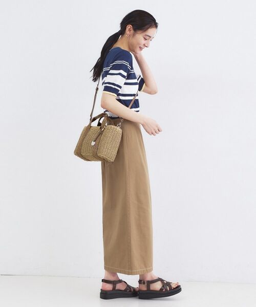 OPAQUE.CLIP / オペーク ドット クリップ トートバッグ | スクエアミドルペーパーかごバッグ【2WAY】 | 詳細6