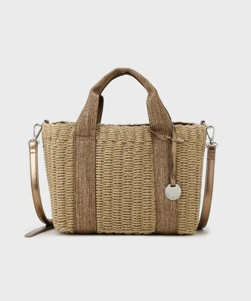 OPAQUE.CLIP / オペーク ドット クリップ トートバッグ | スクエアミドルペーパーかごバッグ【2WAY】 | 詳細8