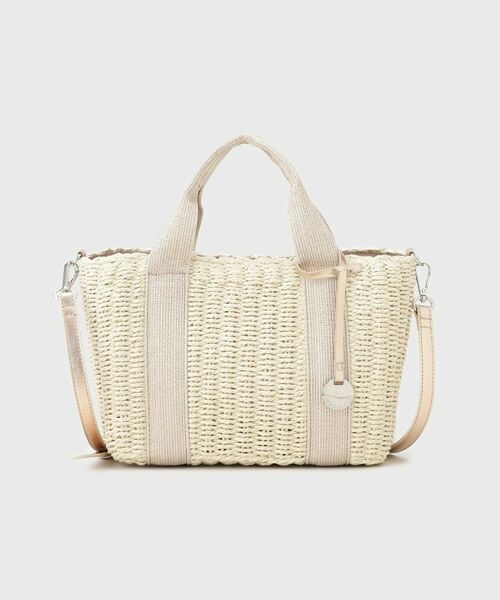 OPAQUE.CLIP / オペーク ドット クリップ トートバッグ | スクエアミドルペーパーかごバッグ【2WAY】 | 詳細9