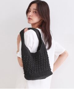 OPAQUE.CLIP / オペーク ドット クリップ ショルダーバッグ | カギ針ラメワンショルダーバッグ