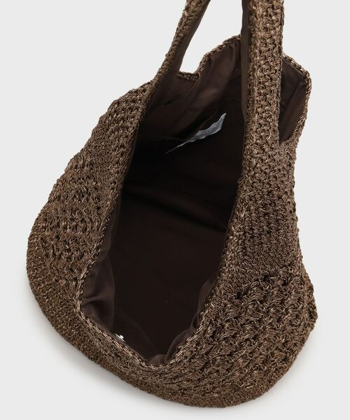 OPAQUE.CLIP / オペーク ドット クリップ ショルダーバッグ | カギ針ラメワンショルダーバッグ | 詳細14