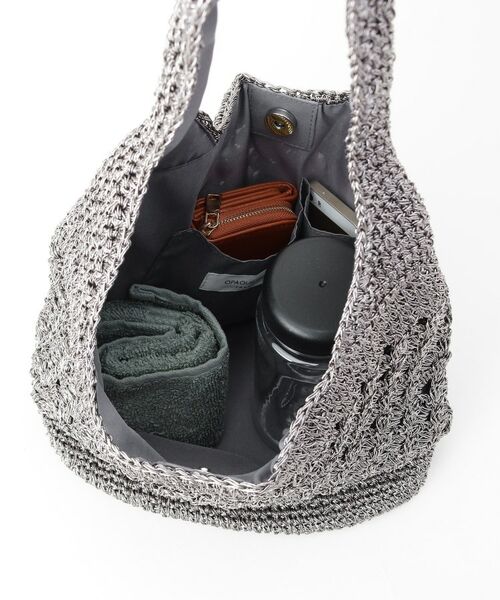 OPAQUE.CLIP / オペーク ドット クリップ ショルダーバッグ | カギ針ラメワンショルダーバッグ | 詳細16